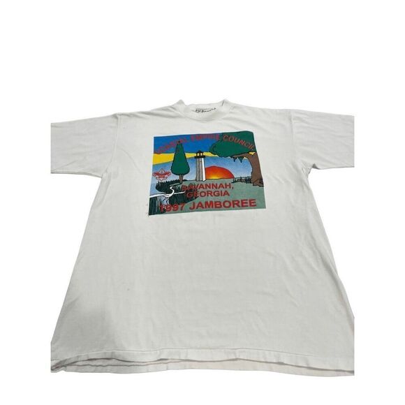 Vintage RARE 1997 Savannah Jamboree TShirt single stitch made in USA - Picture 2 of 7